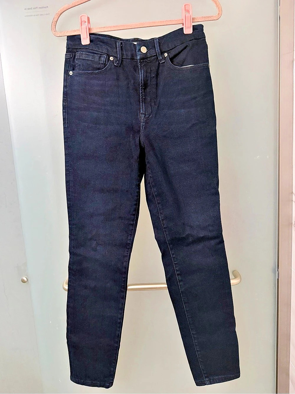 Good American Always Fits Good Legs Skinny Jeans Black Waist 6-12